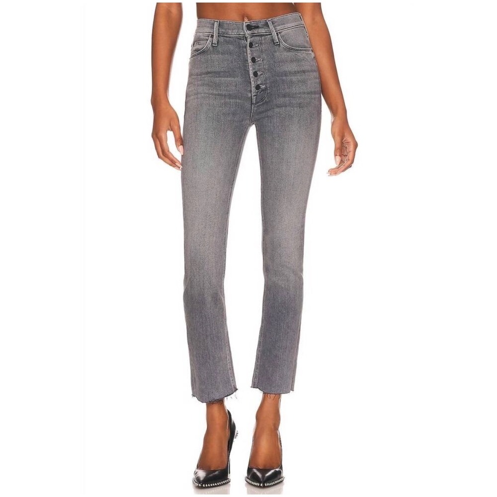 Mother The Pixie Dazzler Ankle Fray in Digging Up Dirt Size 25